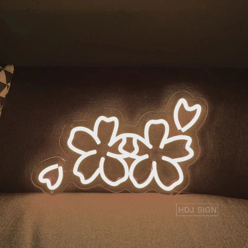 Sakura Flower Kawaii Neon Sign - Image 15