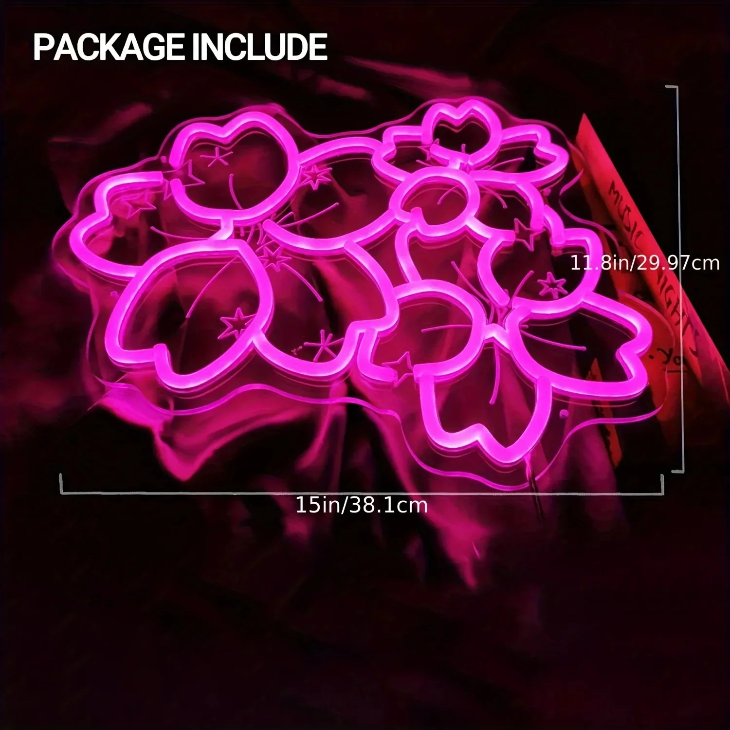 Sakura Flower Kawaii Neon Sign - Image 18
