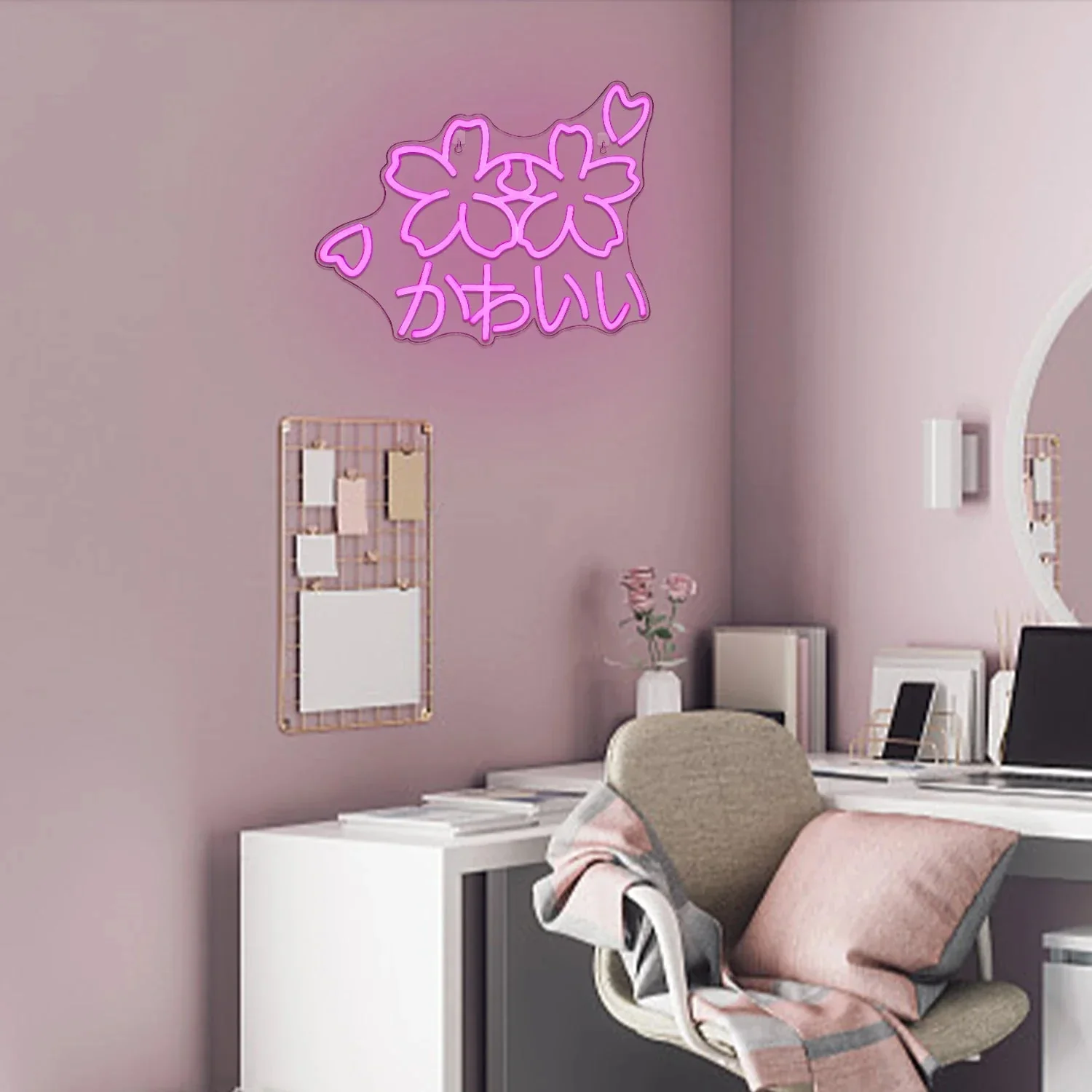 Sakura Flower Kawaii Neon Sign - Image 8