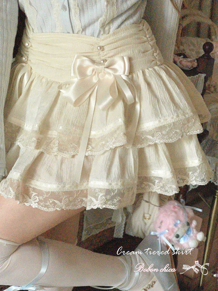 Sakura Lace Antique Skirts - Image 4