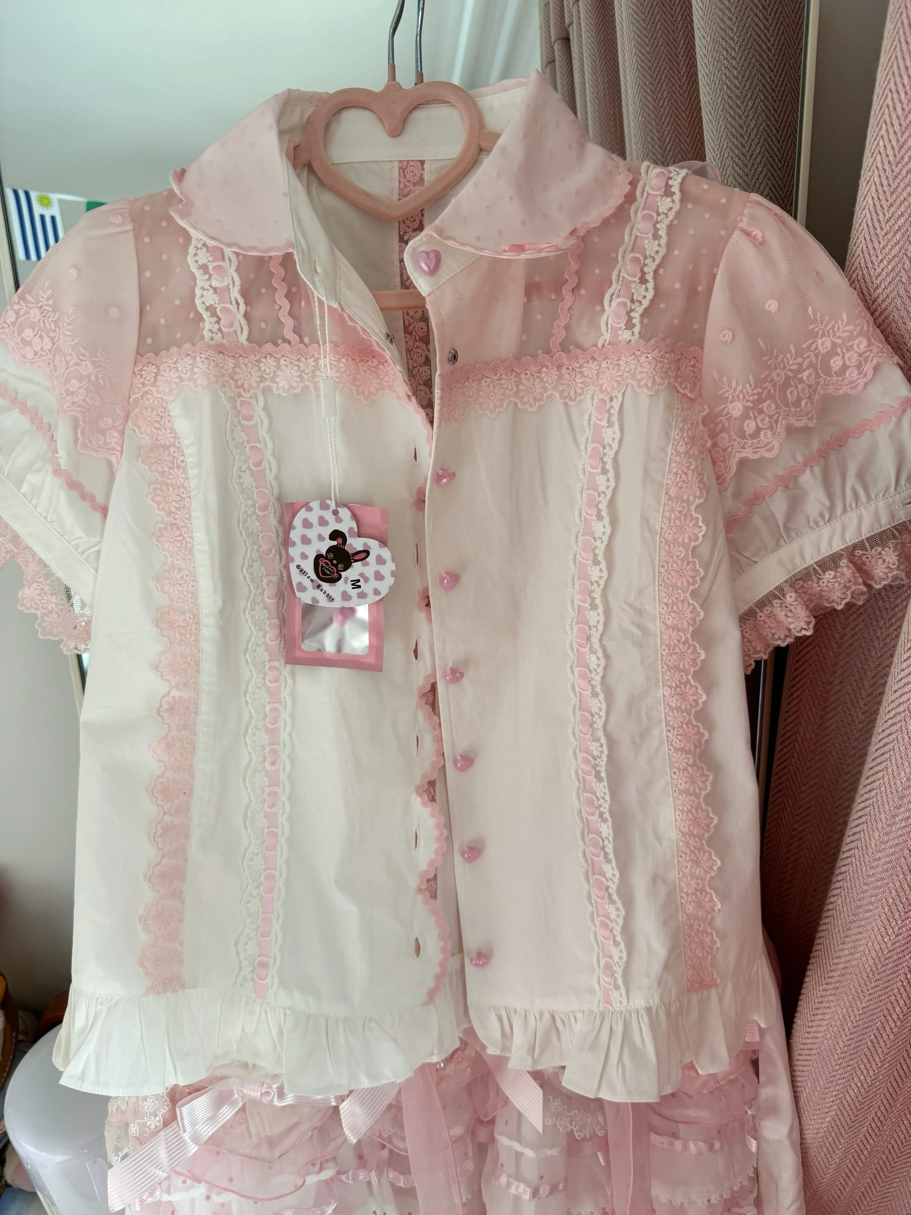 Sakura Lolita Inner Shirt - Image 12