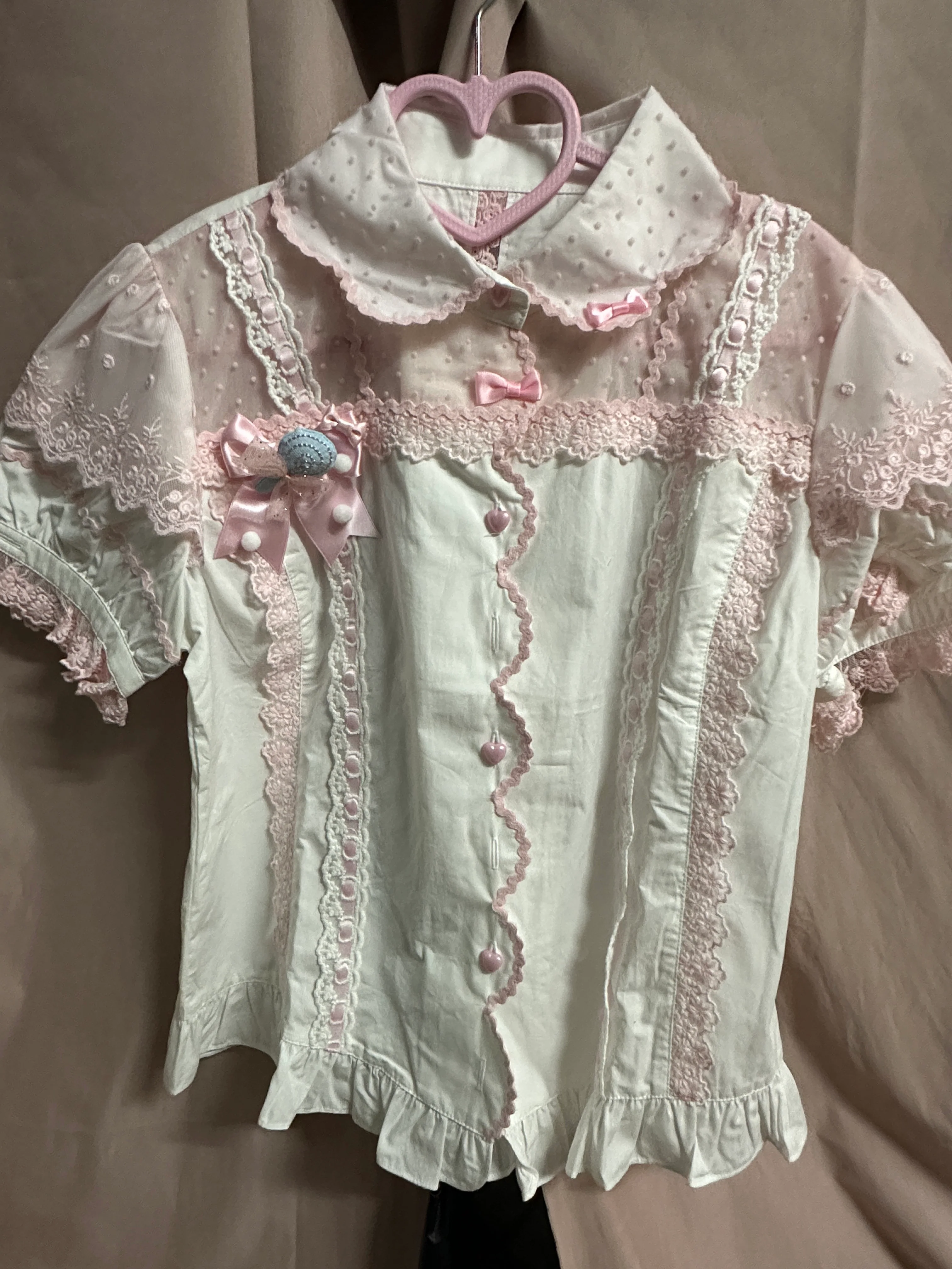 Sakura Lolita Inner Shirt - Image 13