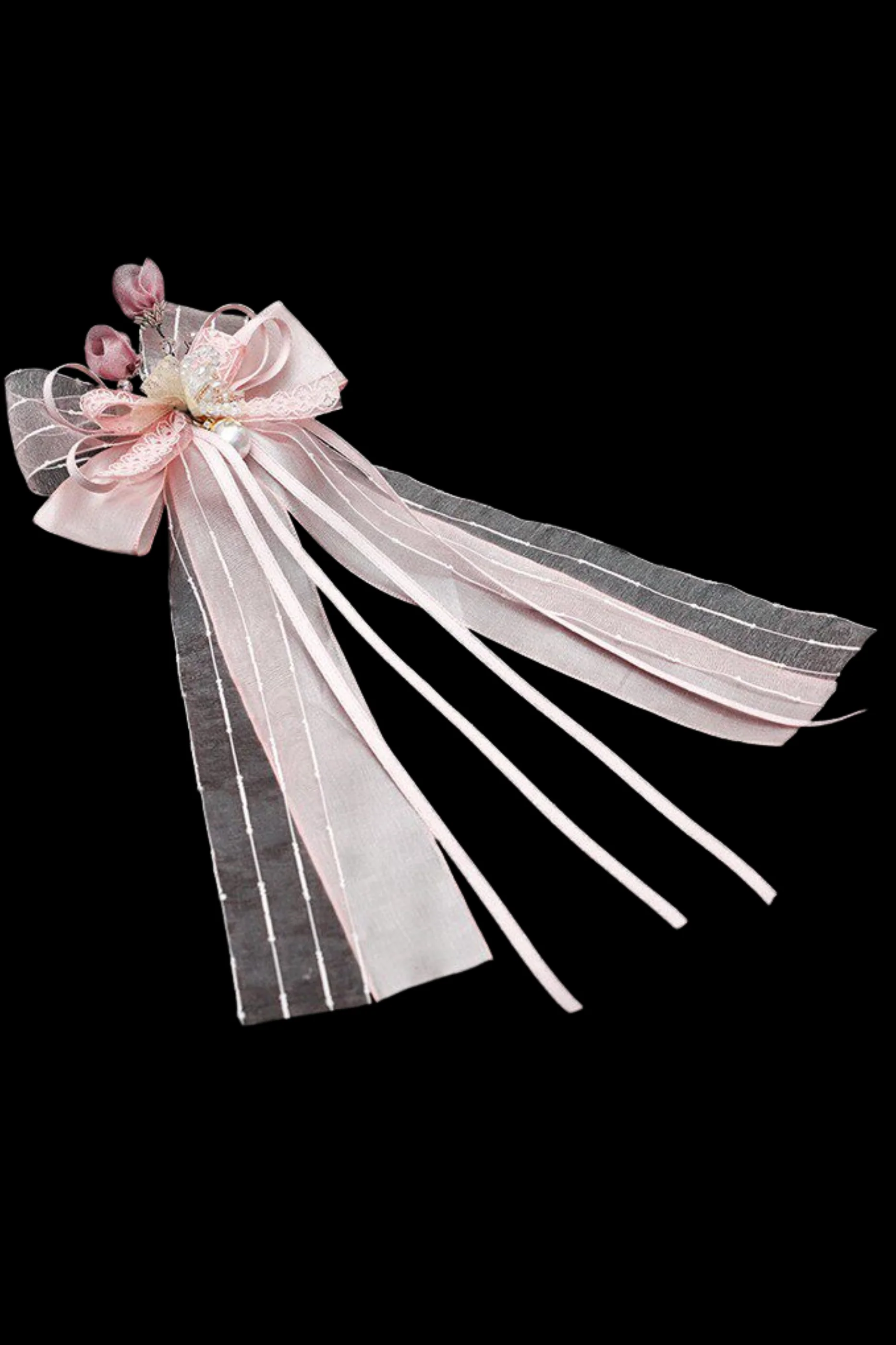 Sakura Sweet China Lolita Shirt + Necklace + Bow + Veil + Clip - Image 54