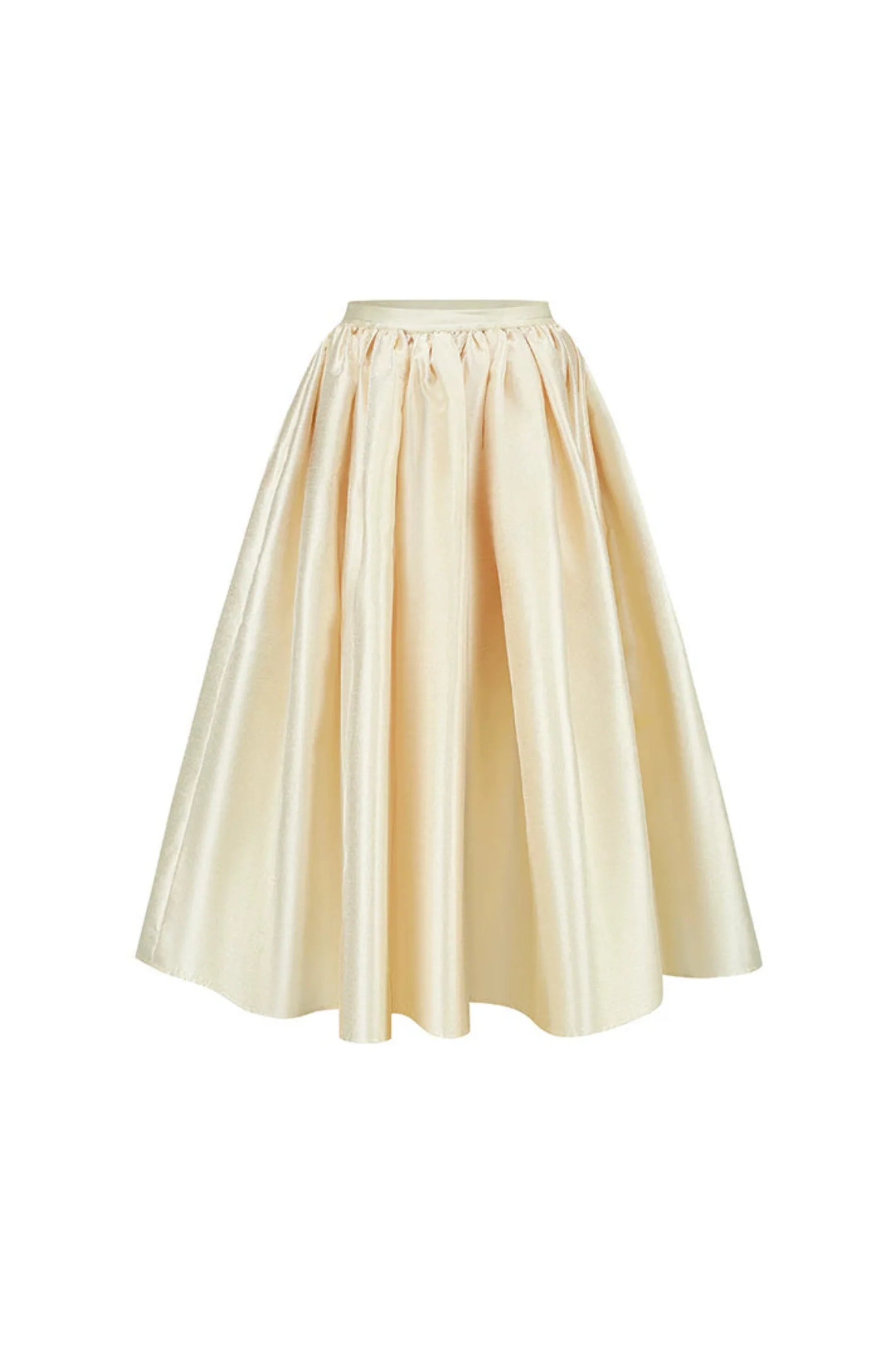 Antique Corset Top + Satin Flare Skirt - Image 15