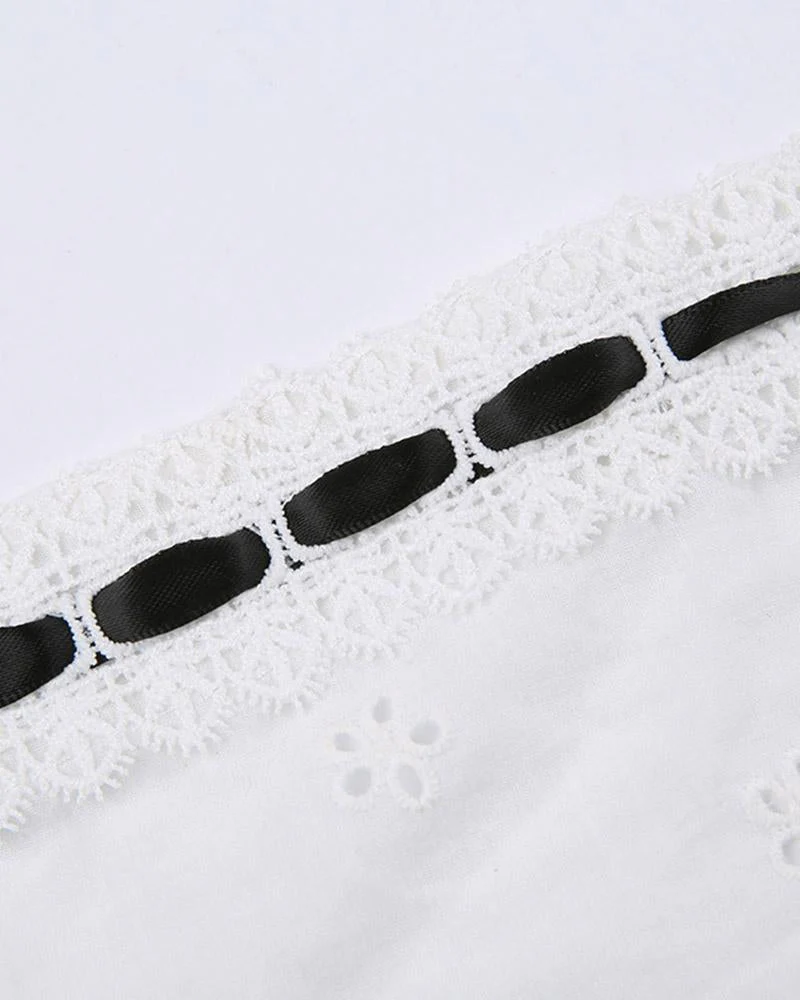 Selma Void Tube Lace Top - Image 4
