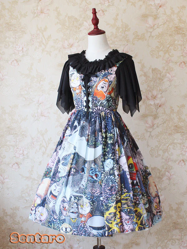 Summer Fly Sleeves Lolita Chiffon Blouse - Image 13