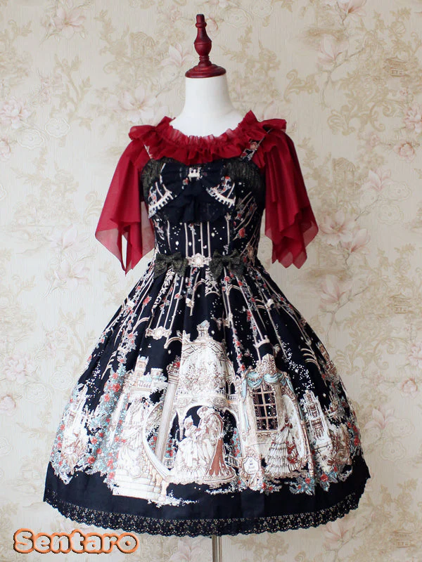 Summer Fly Sleeves Lolita Chiffon Blouse - Image 14