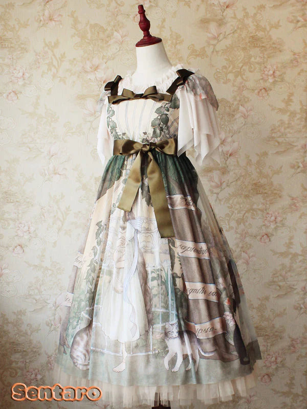 Summer Fly Sleeves Lolita Chiffon Blouse - Image 18