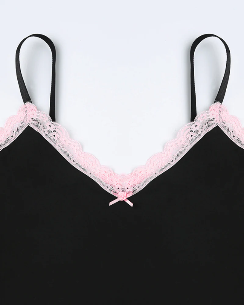 Sexy Lace Basic Bodysuit - Image 3