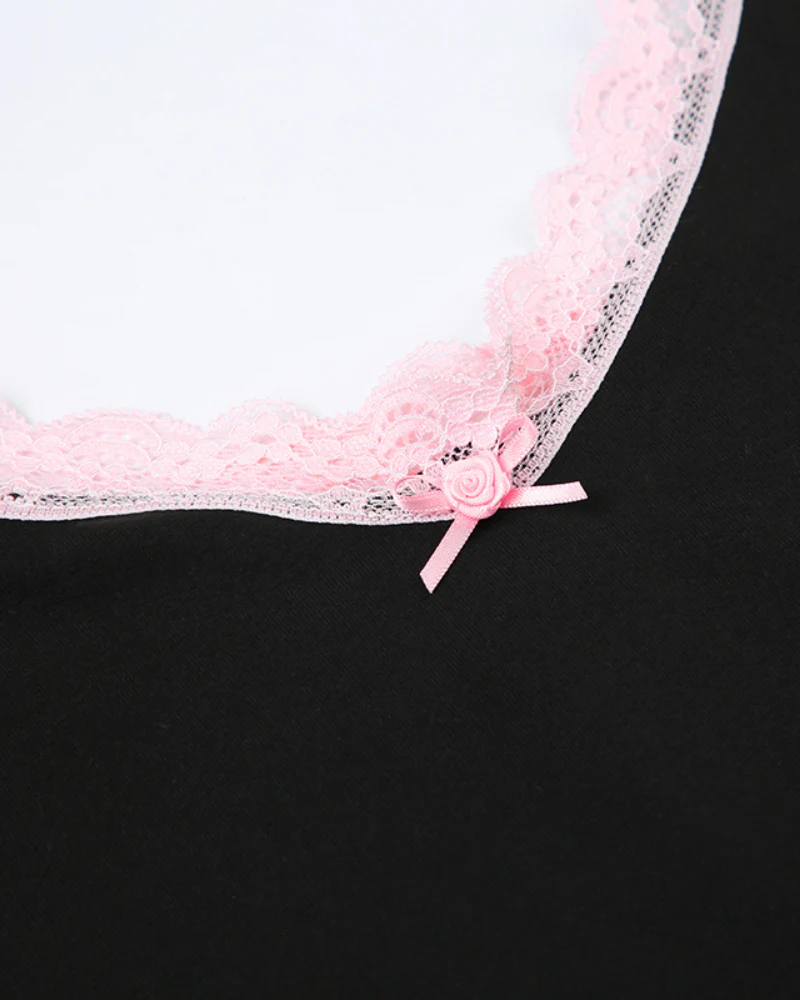 Sexy Lace Basic Bodysuit - Image 5