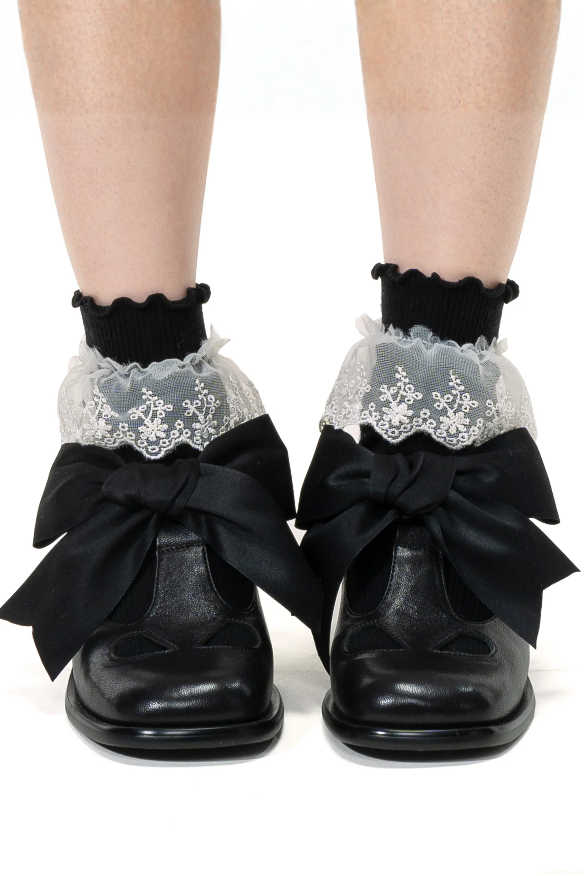 Sheepskin Mary Jane Shoes - Image 2