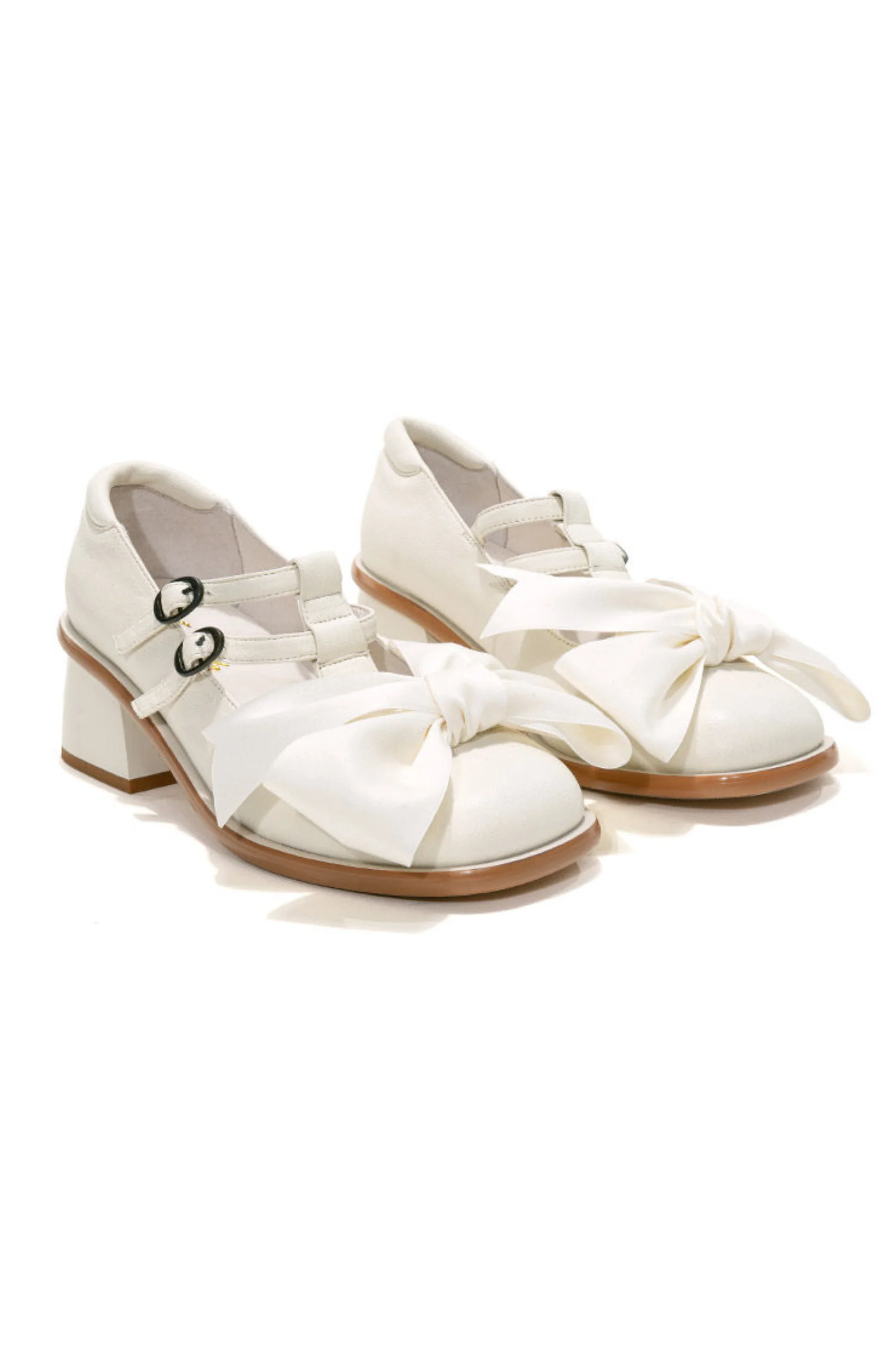 Sheepskin Mary Jane Shoes - Image 8