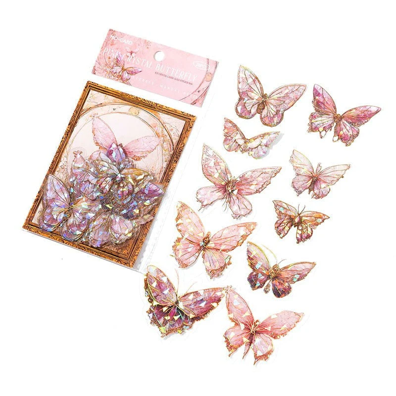Shimmering Butterfly Stickers - Image 6