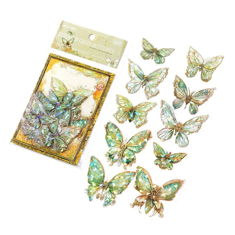 Shimmering Butterfly Stickers - Image 7