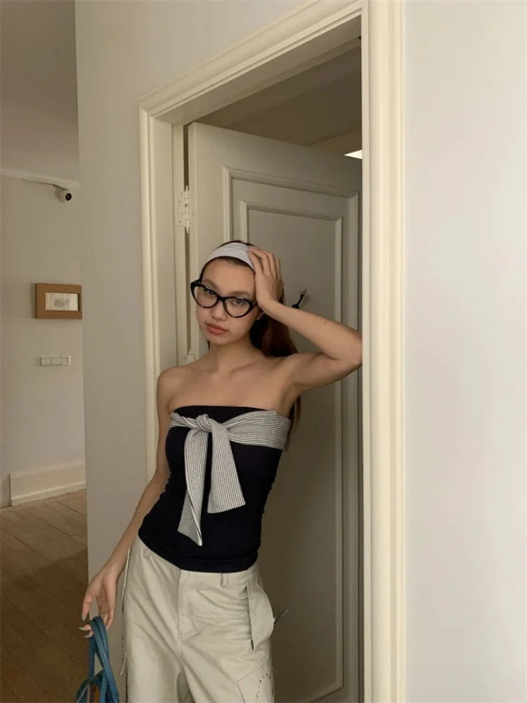 Shirt Tie Top - Image 4