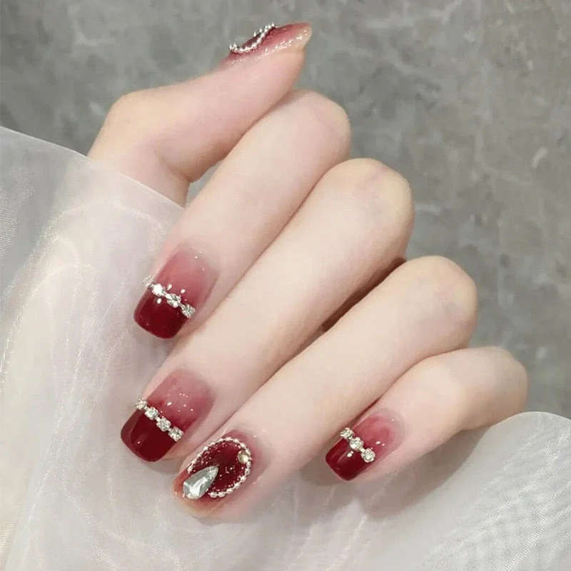 Short Angelic Press On Nails - Image 19
