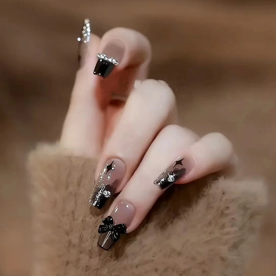 Short Angelic Press On Nails - Image 46
