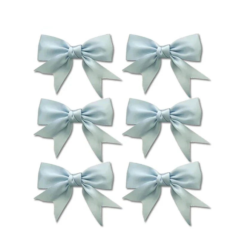 Silk Ribbon Bow Hair Clips - Image 12