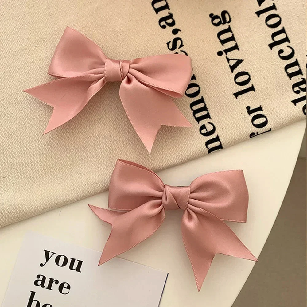 Silk Ribbon Bow Hair Clips - Image 19