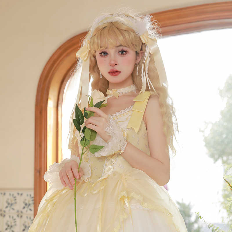Silk Satin Ballet Lace Mesh Lolita Dress - Image 11