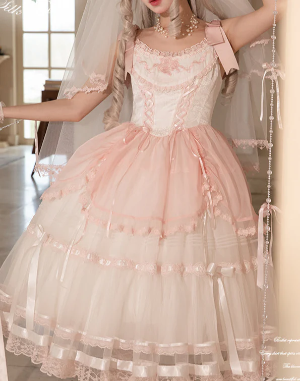 Silk Satin Ballet Lolita Dress - Image 10