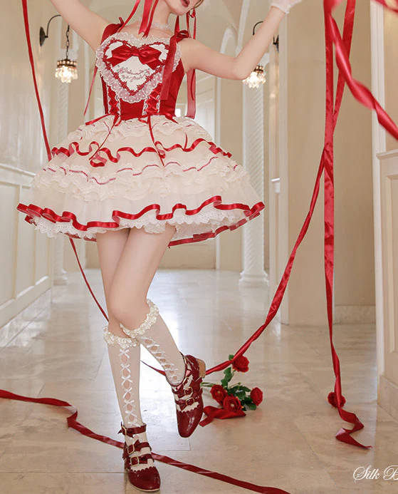 Silk Satin Ballet Lolita Dress - Image 12