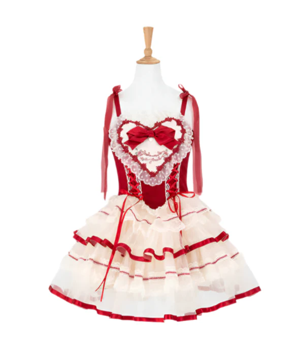 Silk Satin Ballet Lolita Dress - Image 19