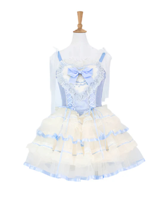 Silk Satin Ballet Lolita Dress - Image 21