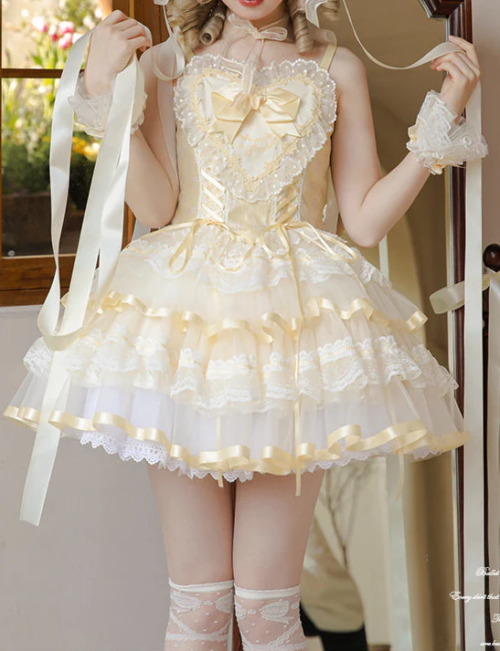 Silk Satin Ballet Lolita Dress - Image 5