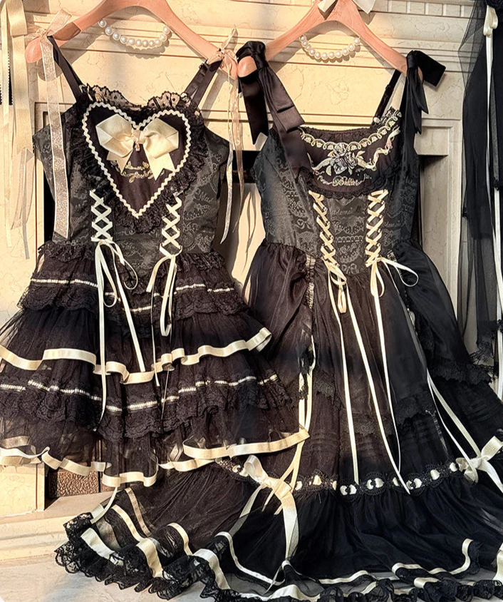Silk Satin Ballet Lolita Dress - Image 7