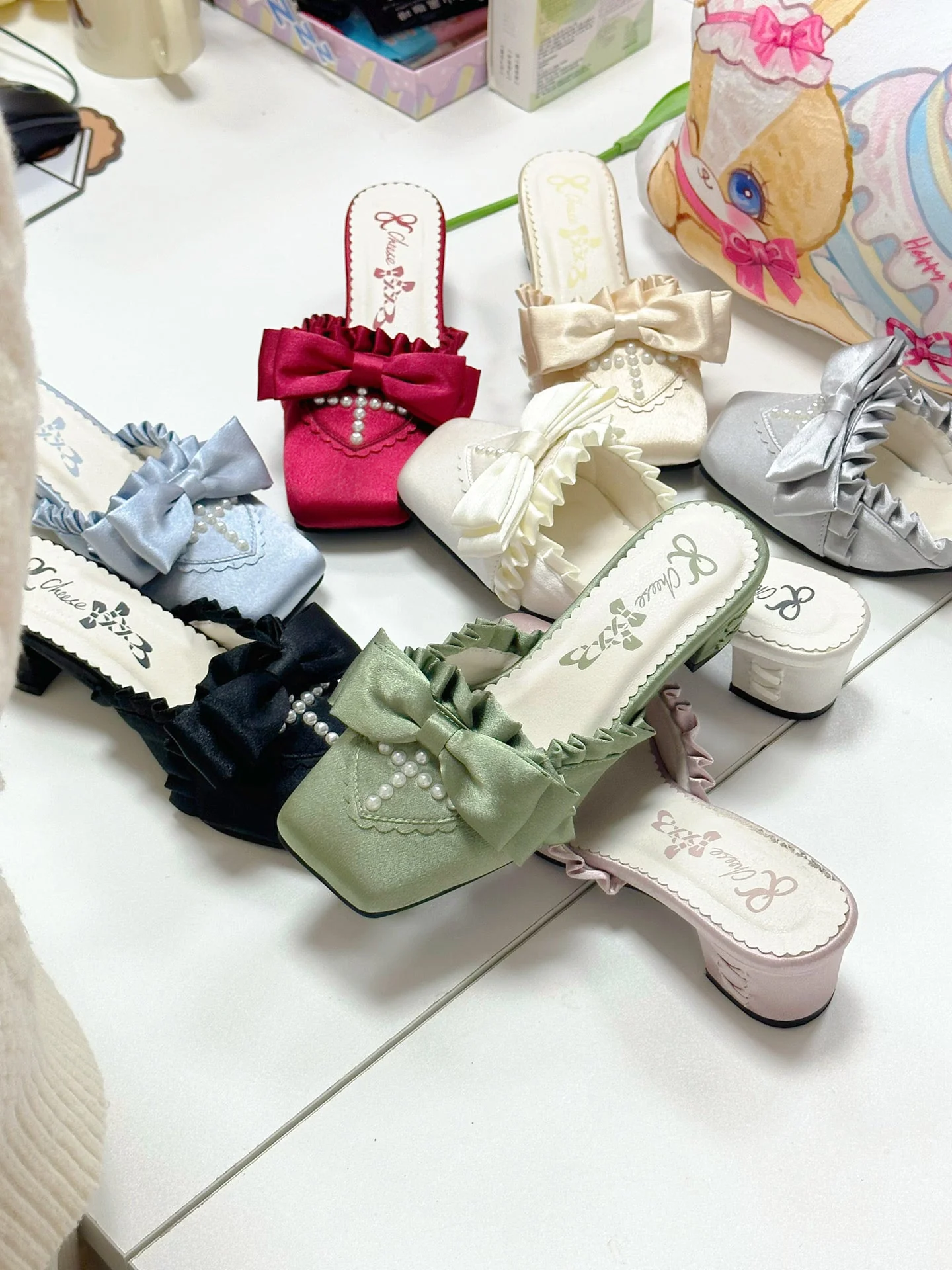 Siren Melody Lace-Up Mules - Image 3