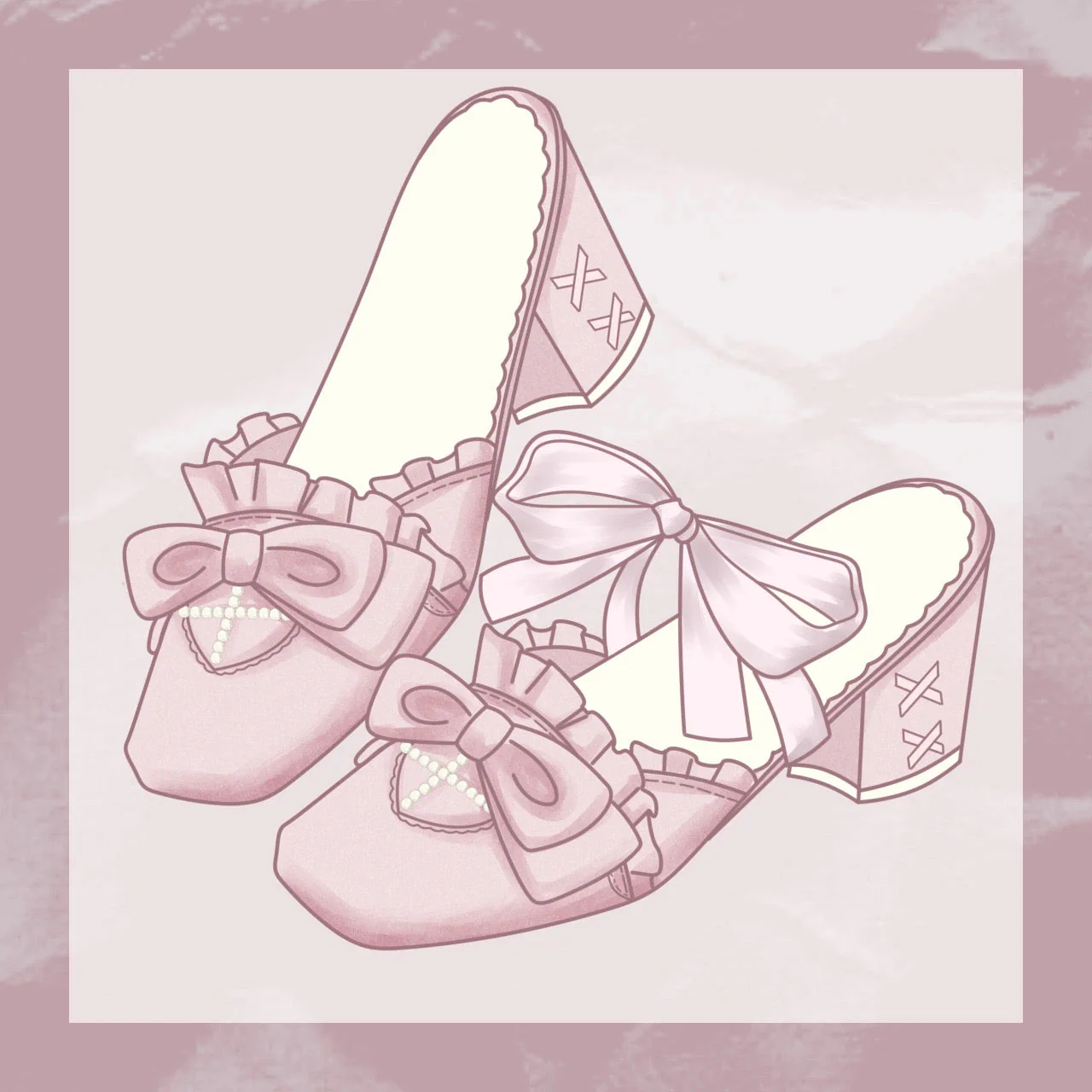 Siren Melody Lace-Up Mules - Image 64