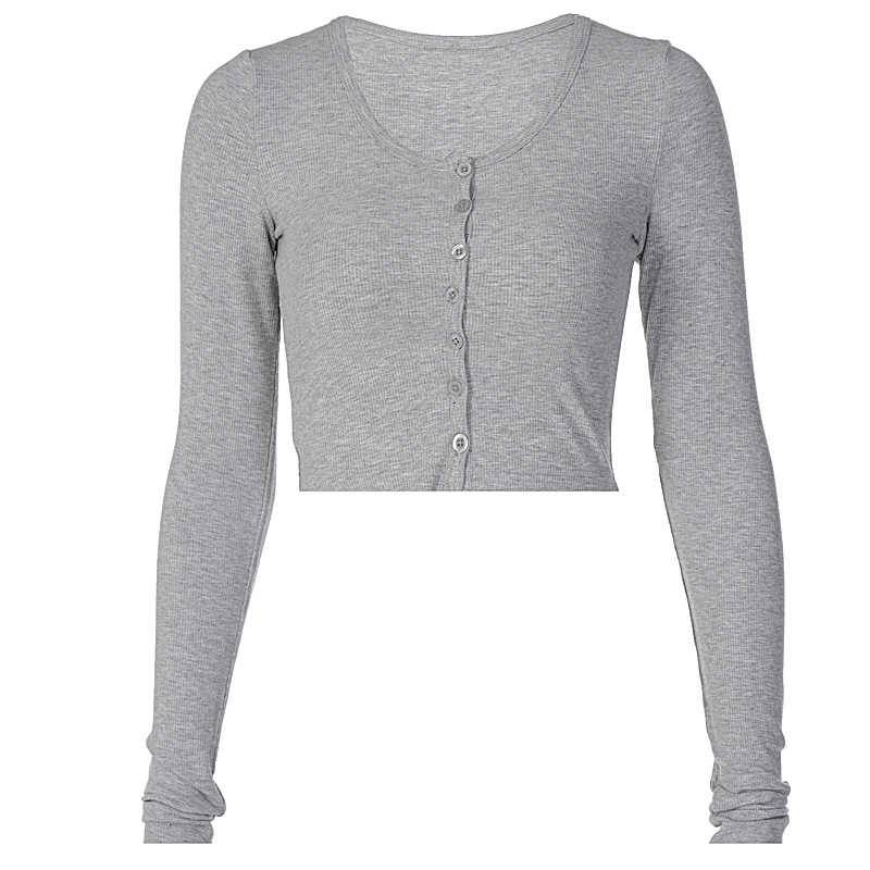 Slim Black Cropped Cardigan - Image 4