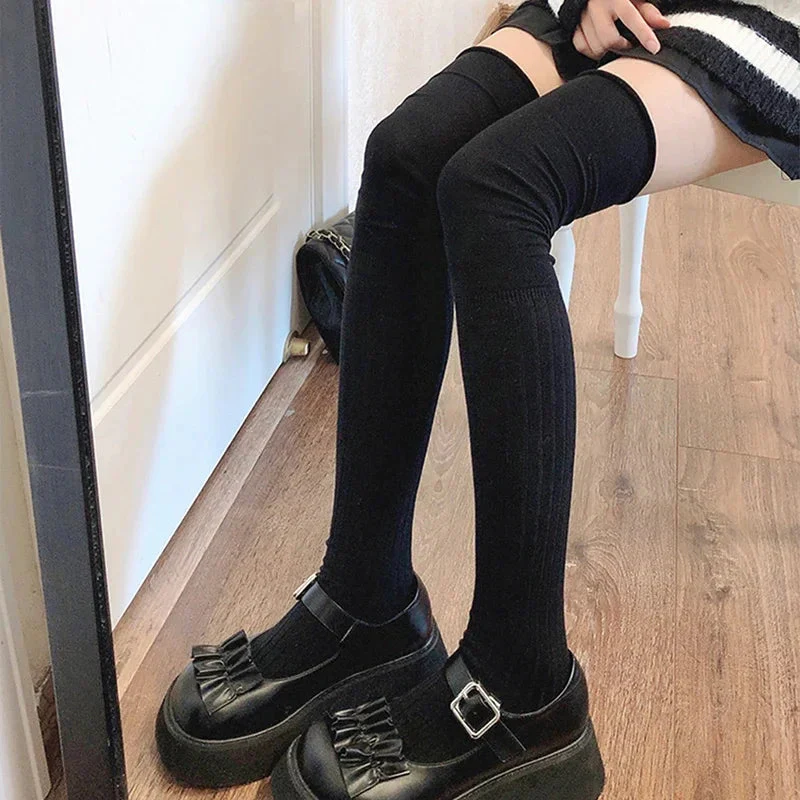 Slouchy Thigh High Socks - Image 6