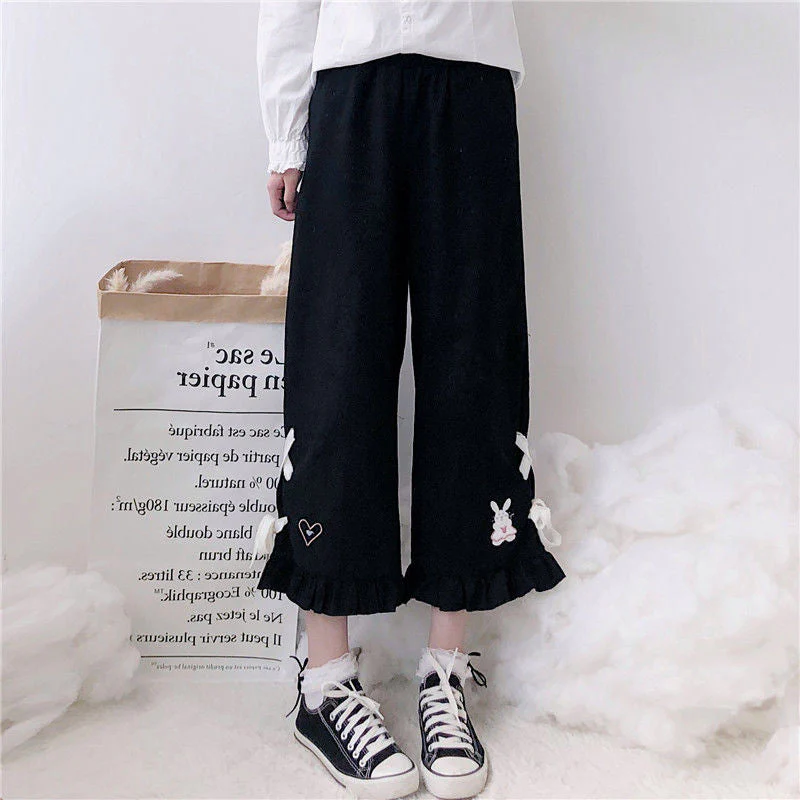 Smol Ruffled Bunny Pants - Image 2