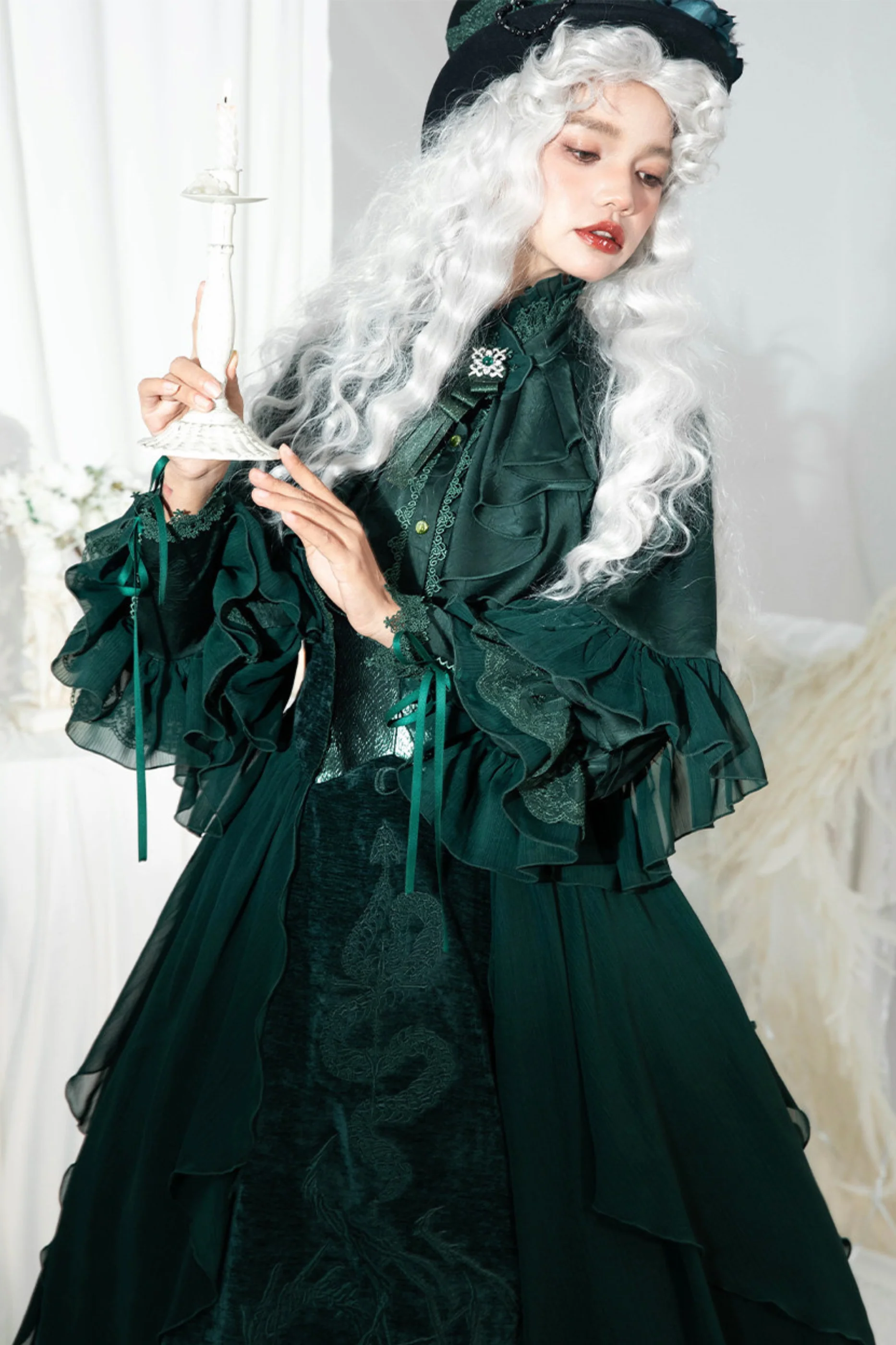 Snake Moon Night Lolita Jumper Skirt - Image 18
