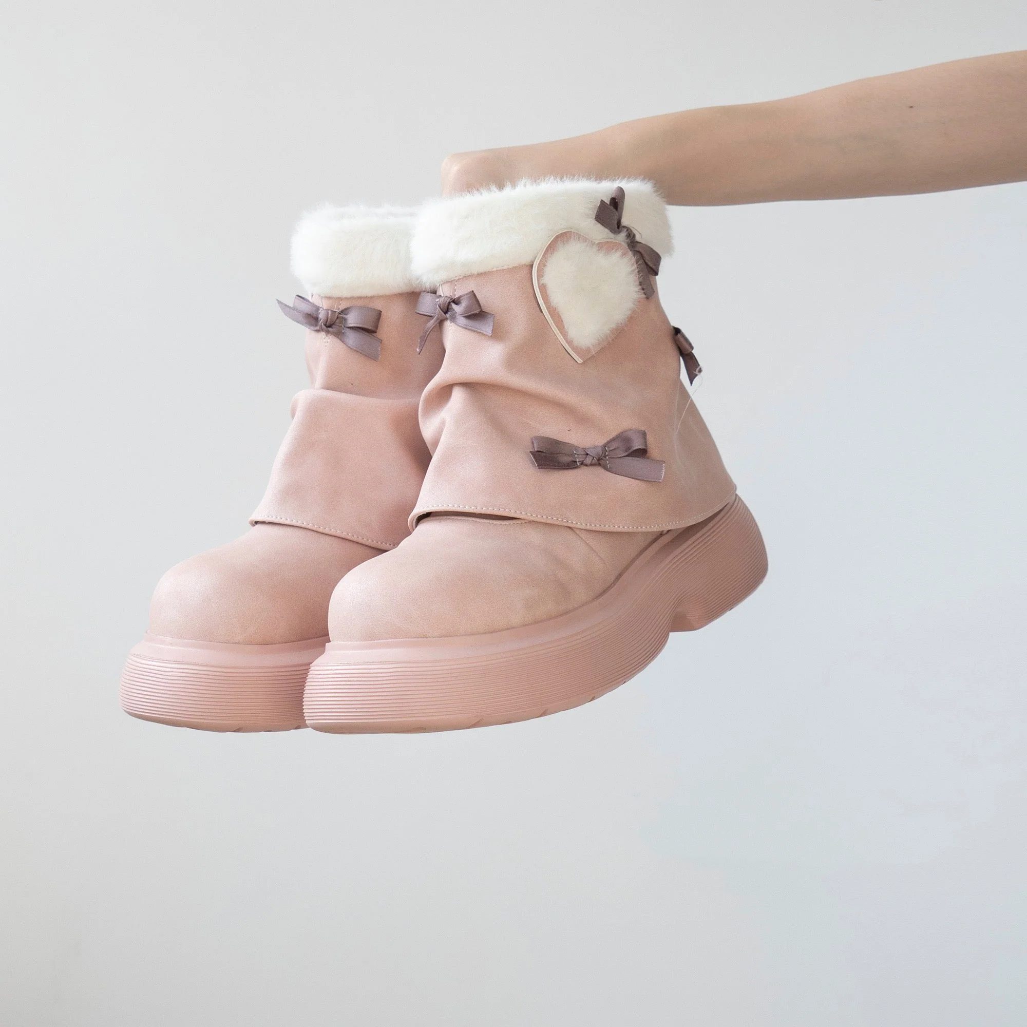 Snow Doll Mid Heel Bootie - Image 7