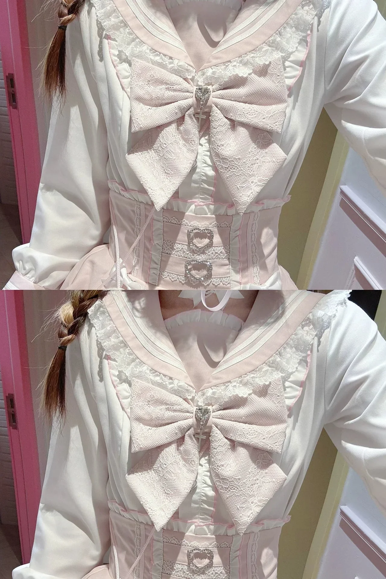 Sweet Lace Dress + Skirt - Image 5