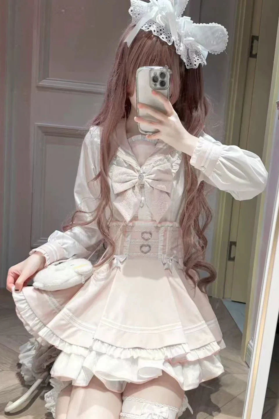 Sweet Lace Dress + Skirt - Image 6