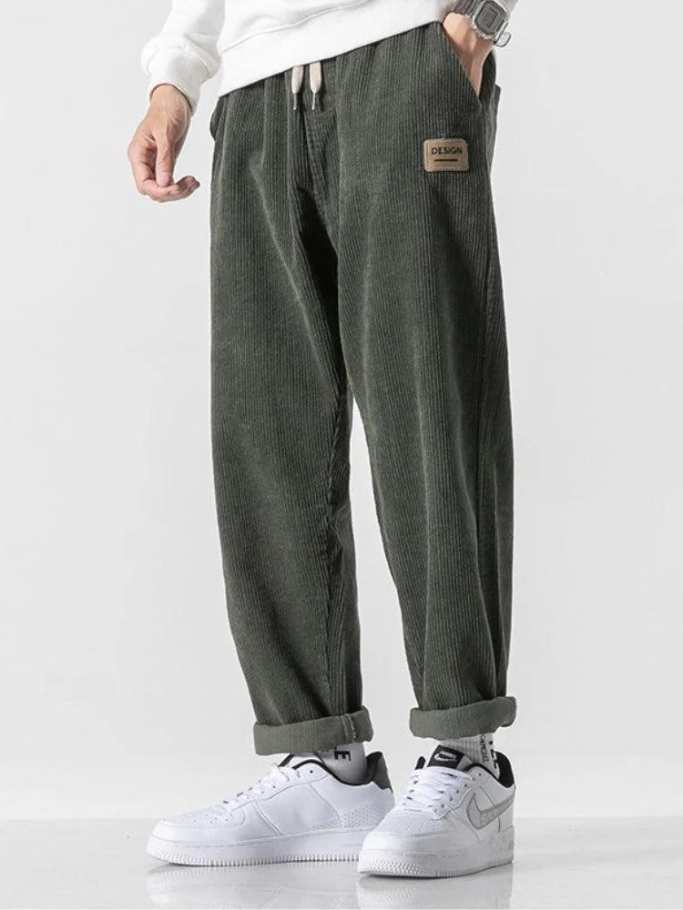 Soft Boy Corduroy Jogger Pants - Image 2
