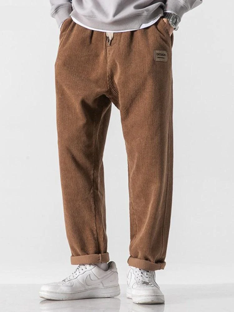 Soft Boy Corduroy Jogger Pants - Image 4