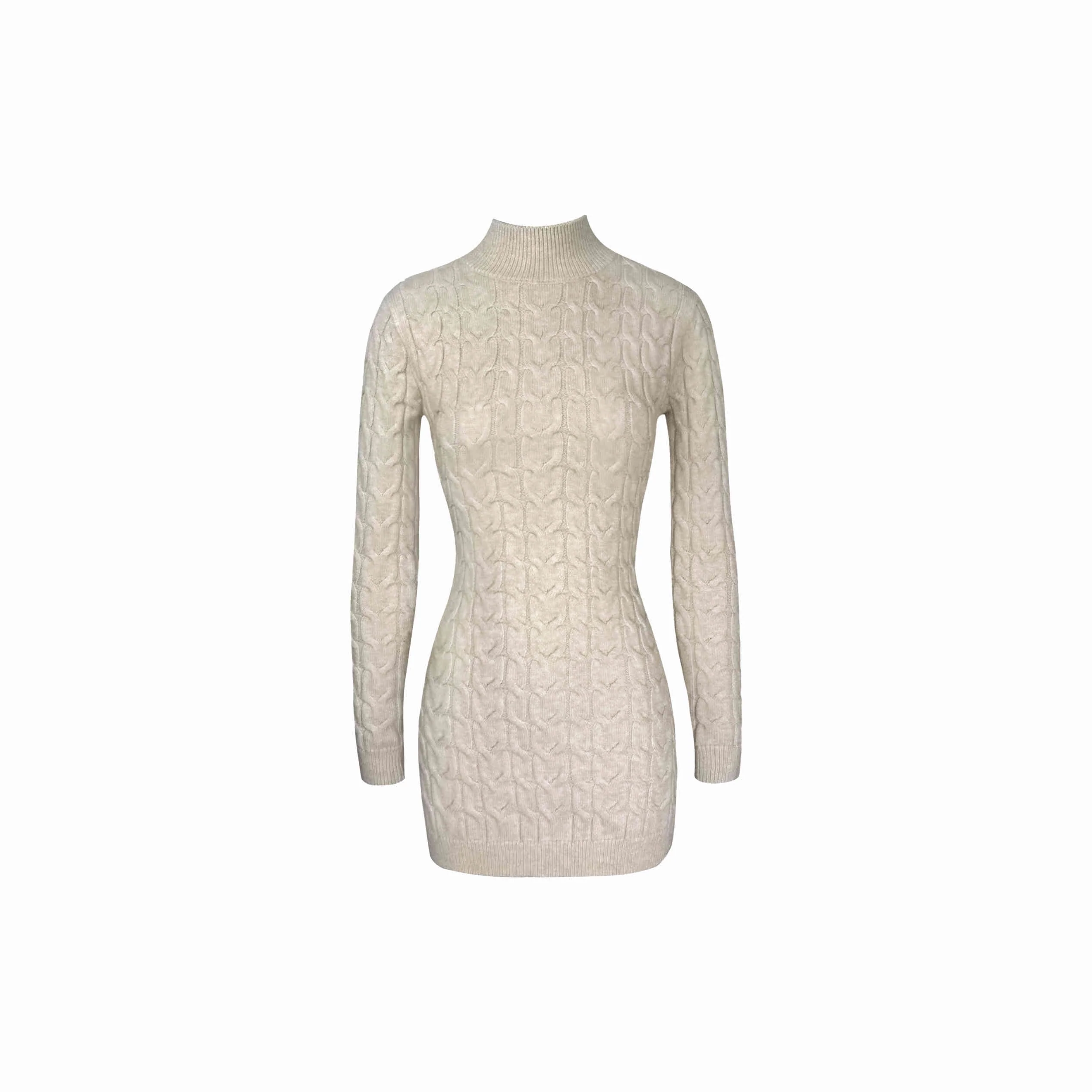Soft Girl Backless Sweater Dress - Image 5
