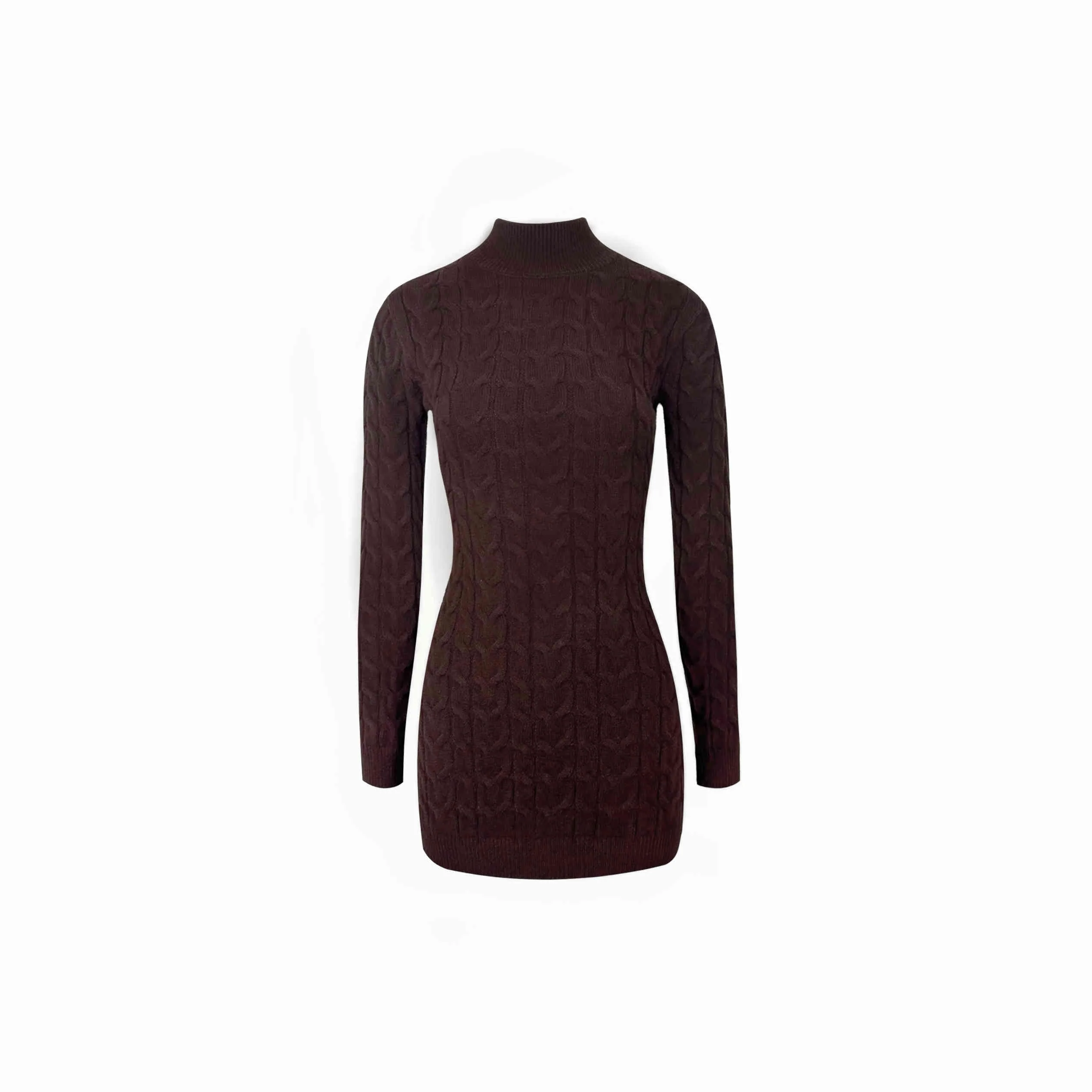 Soft Girl Backless Sweater Dress - Image 6