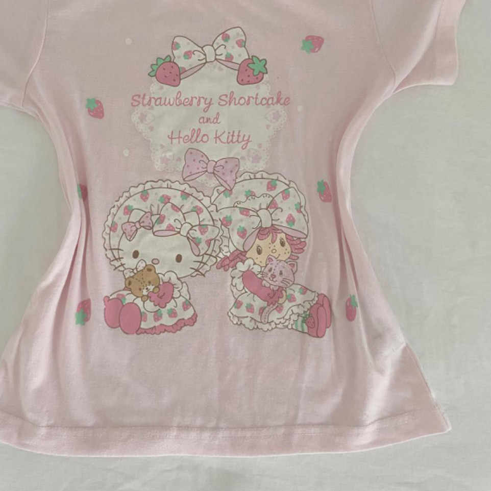 Soft Girl Cartoon Tee - Image 2