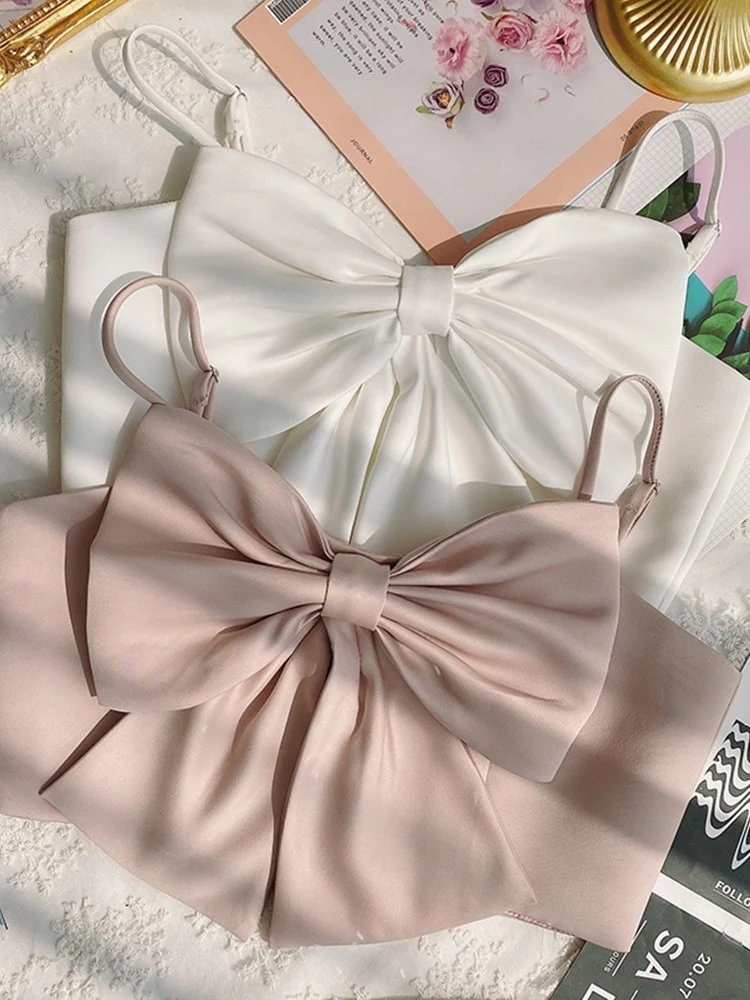 soft girl coquette bow shirt - Image 5