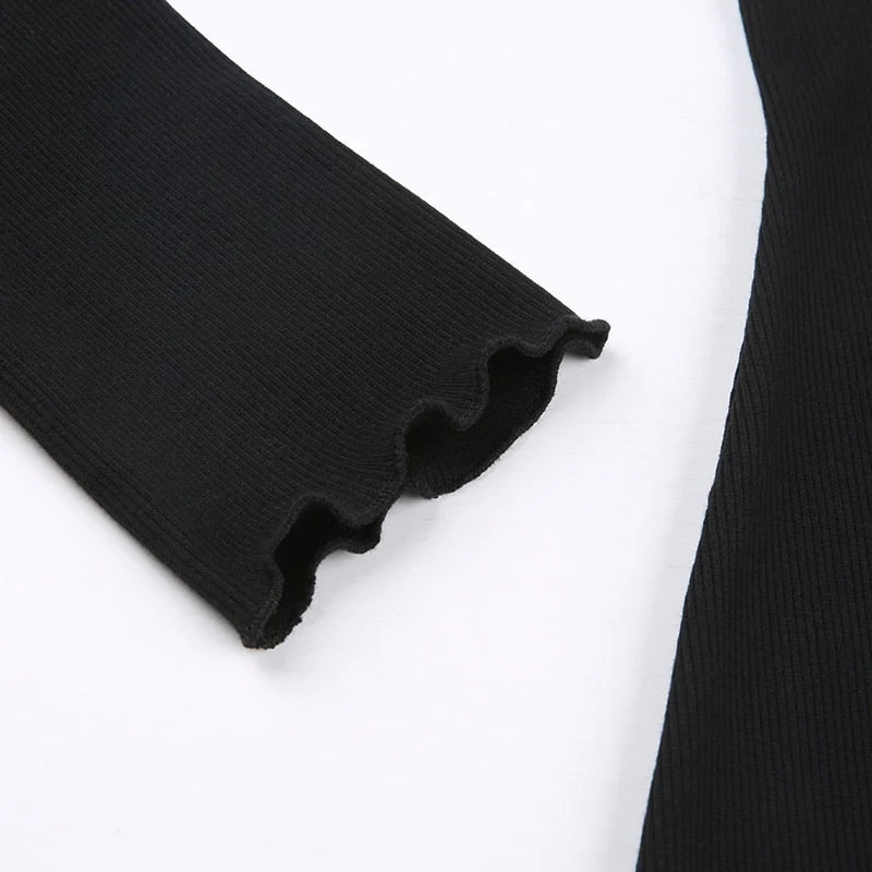 Soft Girl Elegant Flared A-line Dress - Image 10