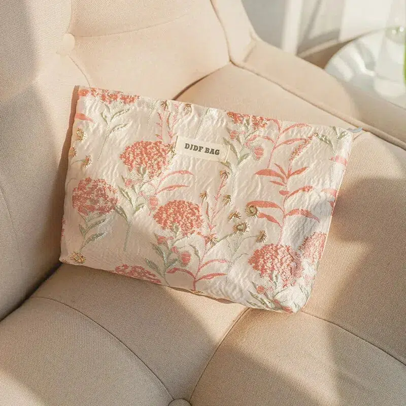 Soft Girl Floral Makeup Bag - Image 2