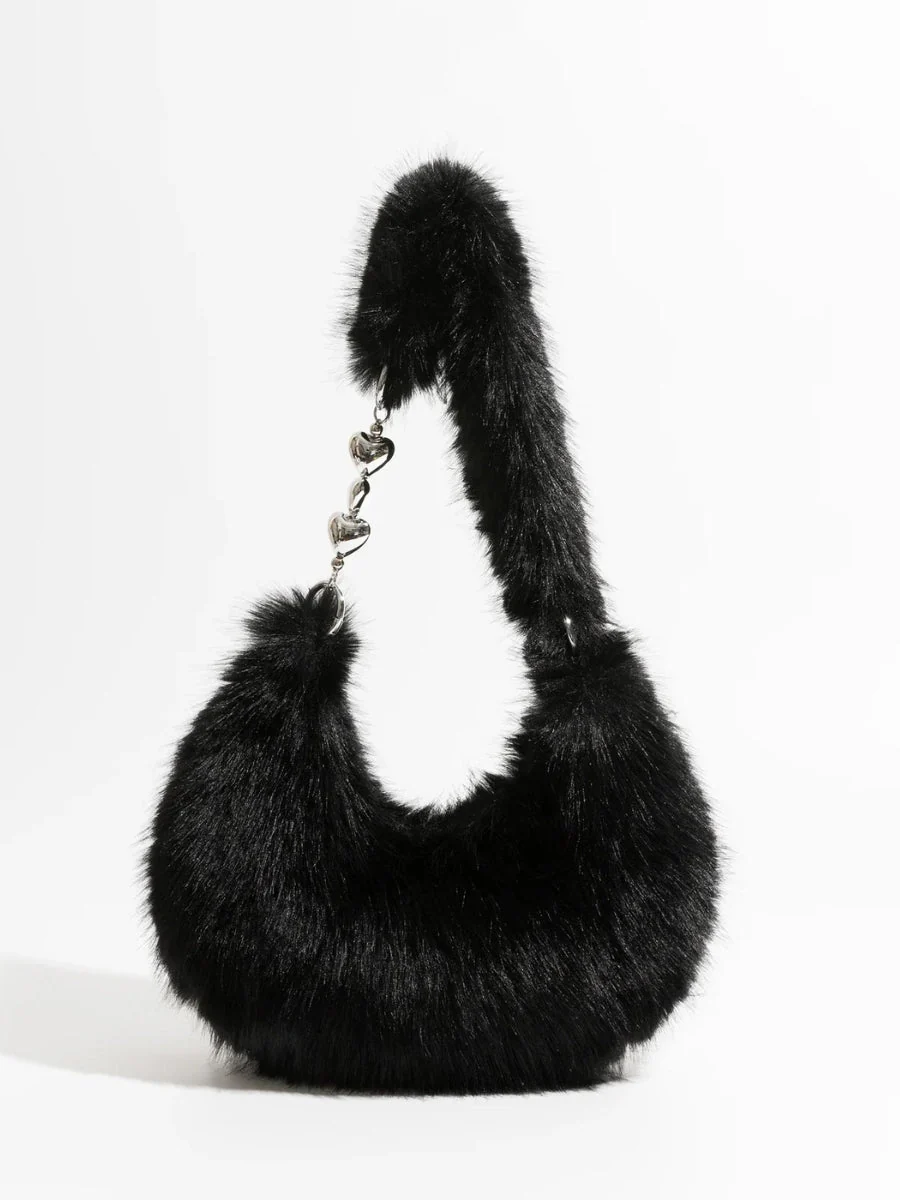 Soft Girl Fluffy Multifunctional Bag - Image 7
