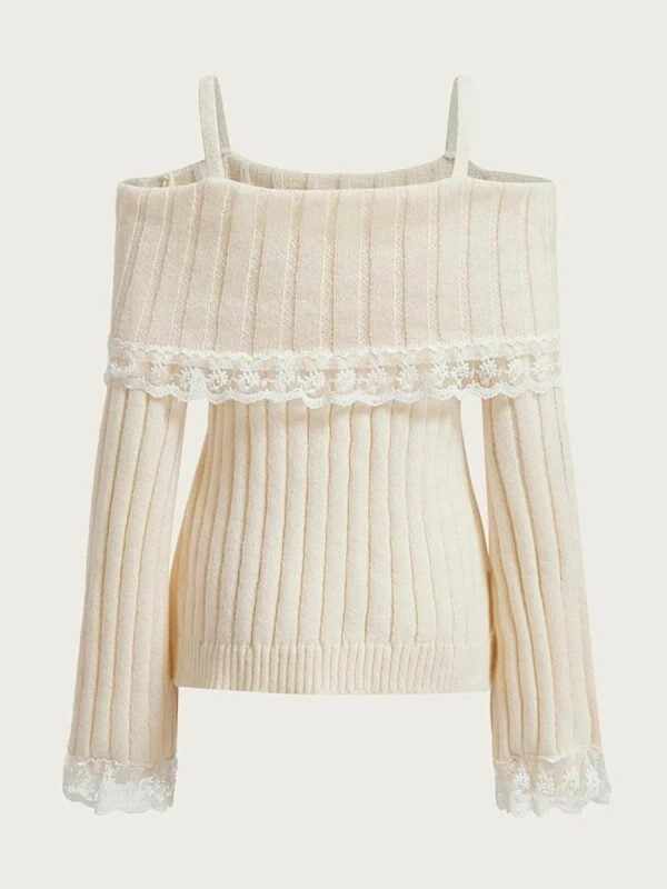 Soft Girl Knitted Winter Sweater - Image 2