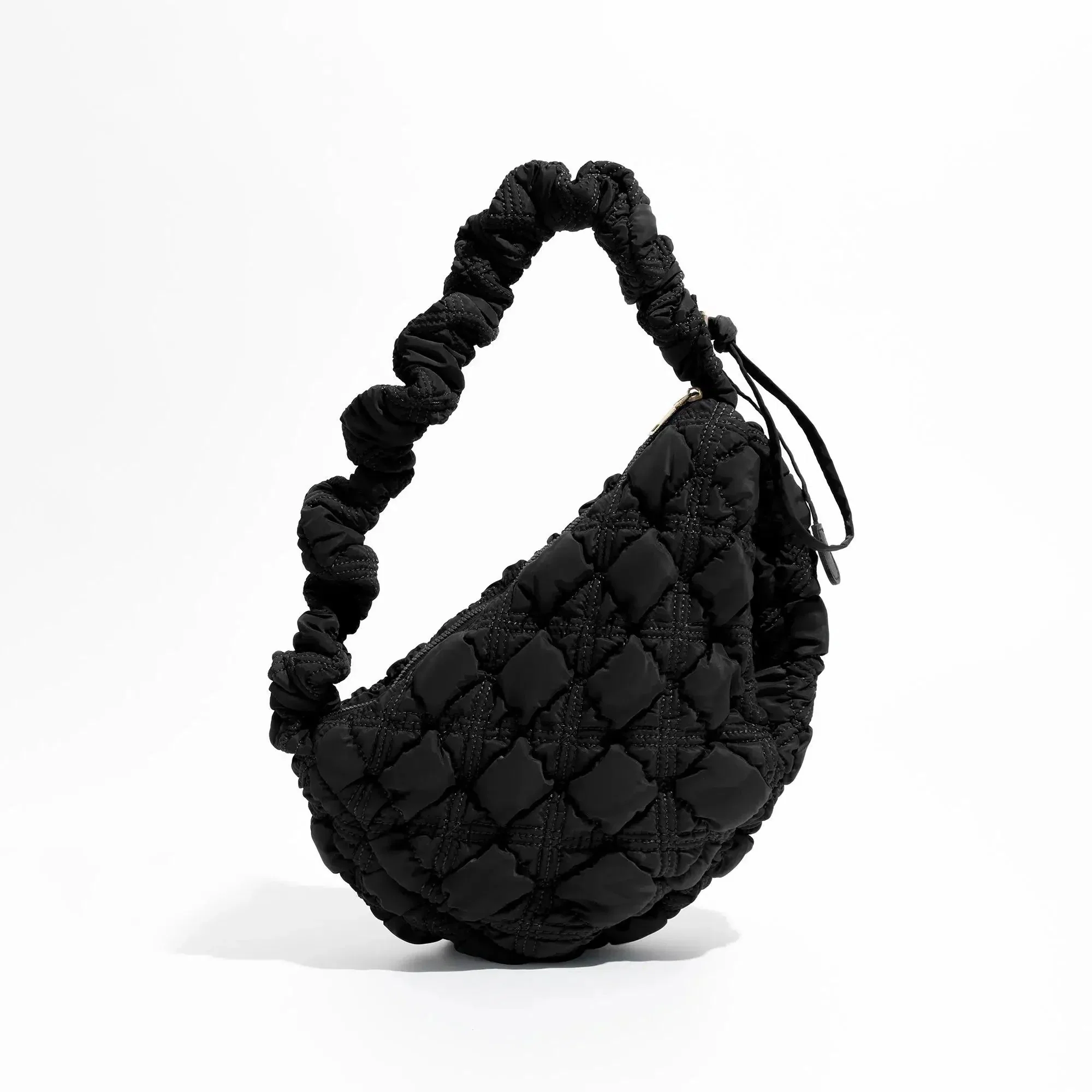 Soft Girl Quilted Bubble Shoulder Bag - Image 10
